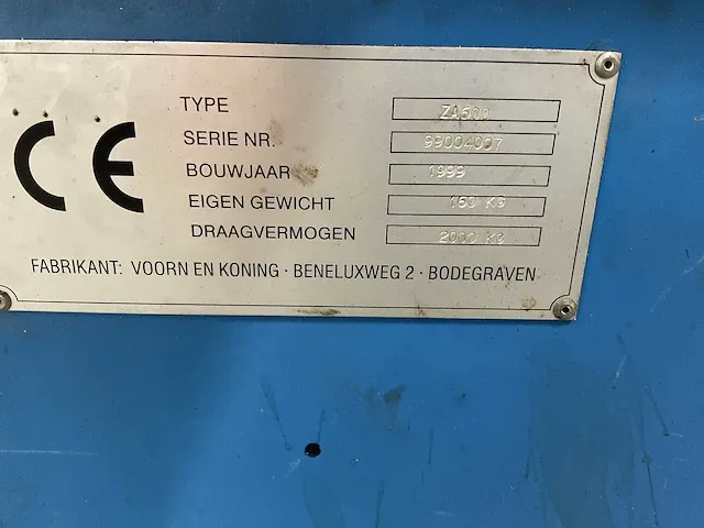 Voorn en koning kiep kantelbak - afbeelding 3 van  3