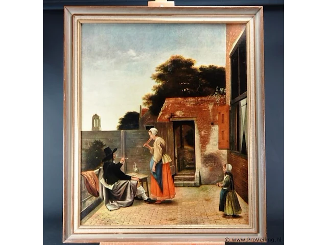 Voorstelling van pieter de hooch - afbeelding 2 van  5