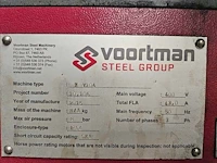 Voortman - 2015 - v 304 - plasmasnijmachine - afbeelding 5 van  18