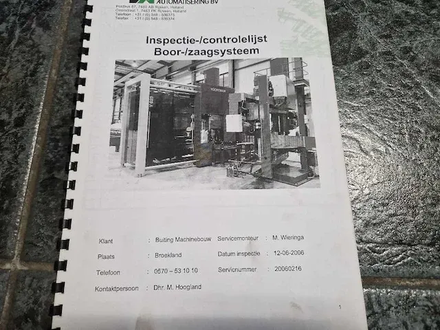 Voortman - v630 - cnc boorstraat - 2006 - afbeelding 8 van  16