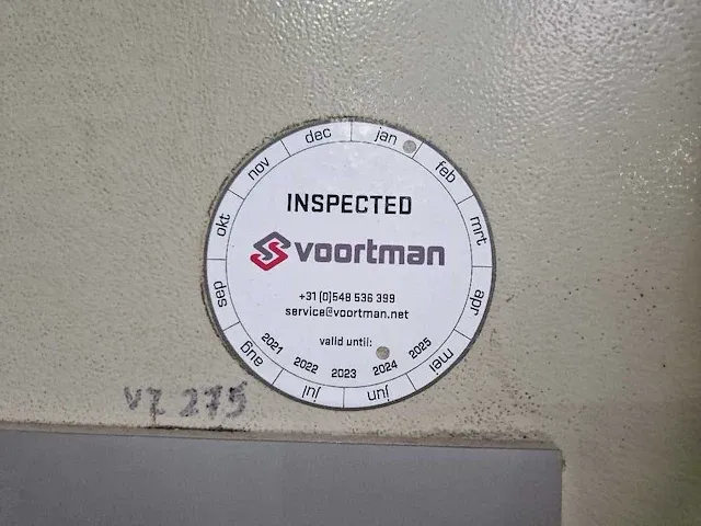 Voortman / meba - v600 - boor en zaag straat - afbeelding 11 van  20