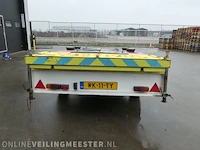 Voorwaarschuwingswagen met bordenboek, geel - afbeelding 6 van  12