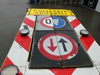 Voorwaarschuwingswagen met bordenboek, geel - afbeelding 11 van  12