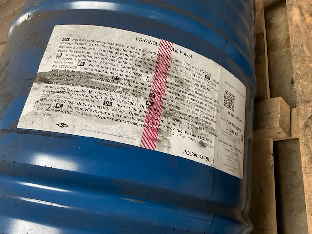 Voranol cp450 drum polyol - afbeelding 5 van  5