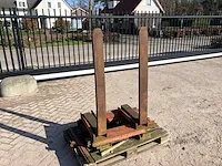 Vorkenverspreider bolzoni auramo 2000kg - afbeelding 1 van  1