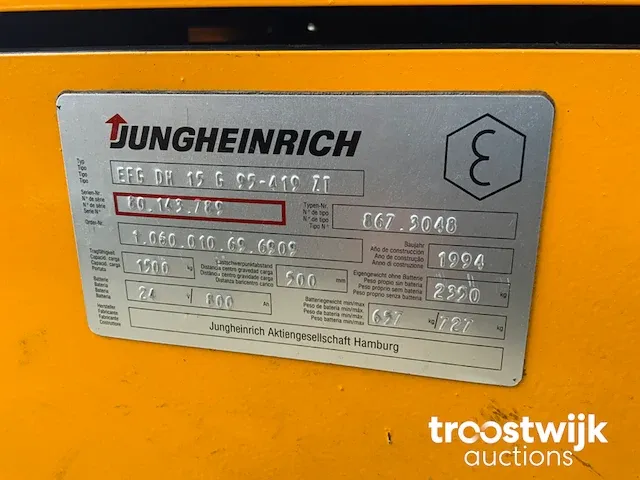 Vorkheftruck - afbeelding 3 van  11