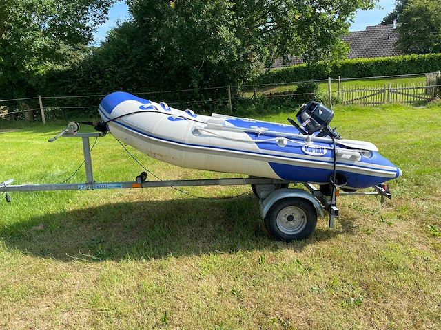 Vortex basic 300af rubberboot met buitenboordmotor en trailer - afbeelding 12 van  28