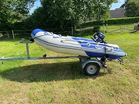 Vortex basic 300af rubberboot met buitenboordmotor en trailer - afbeelding 12 van  28