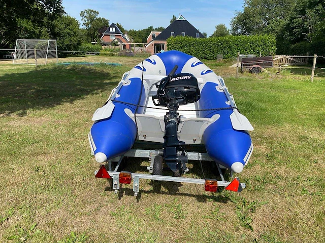 Vortex basic 300af rubberboot met buitenboordmotor en trailer - afbeelding 24 van  28