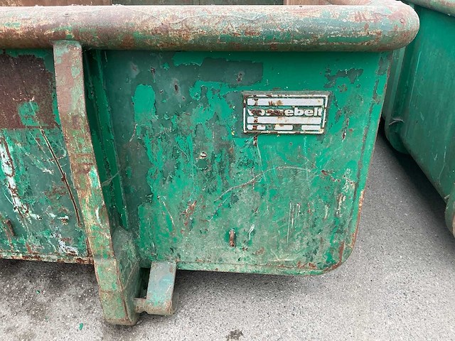 Vossebelt 9m³ container kabelsysteem - afbeelding 7 van  13