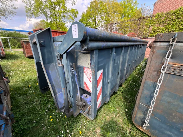 Vossebelt gesloten haakarm afzetcontainer / gesloten haakarm optrekcontainer - afbeelding 1 van  7