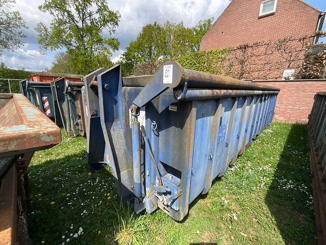 Vossebelt gesloten haakarm afzetcontainer / gesloten haakarm optrekcontainer - afbeelding 1 van  7