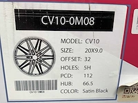Vossen cv-series cv10-0m08 aluminium velg (4x) - afbeelding 8 van  8