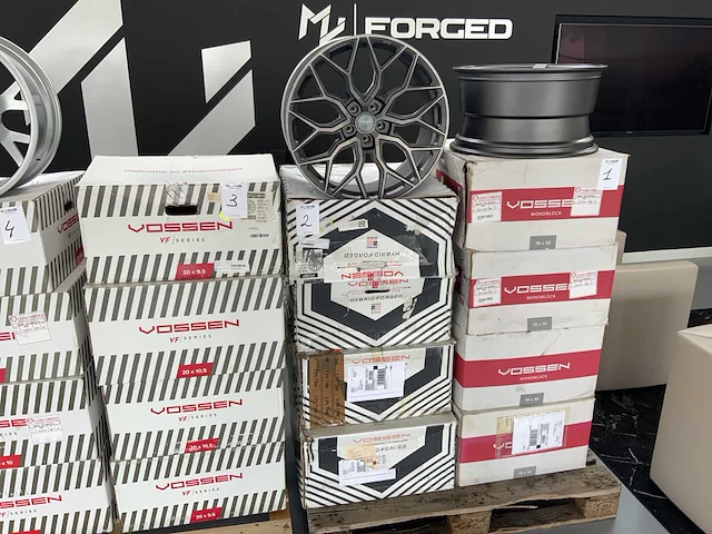 Vossen hybrid forged hf2-0n07 aluminium velg (4x) - afbeelding 5 van  8