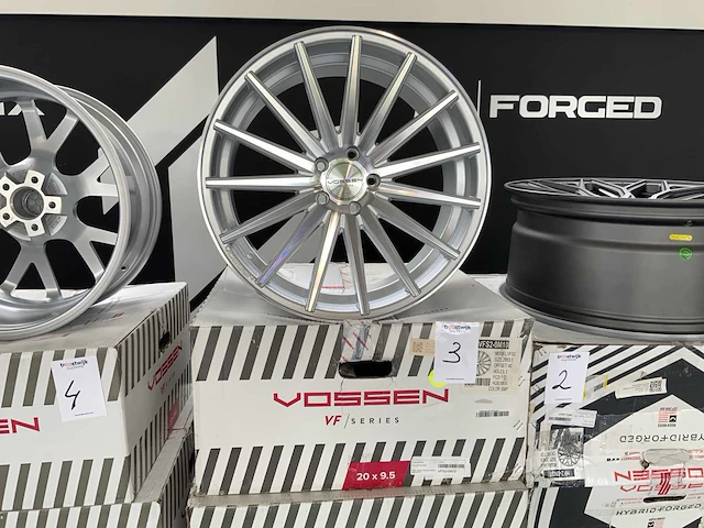 Vossen vf series vfs2 aluminium velg (4x) - afbeelding 1 van  8