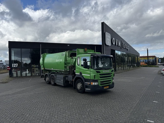 Vrachtwagen - vuilniswagen met zijlader scania, p280, bouwjaar 2013 - afbeelding 34 van  59