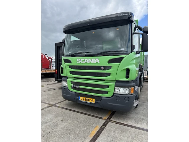 Vrachtwagen - vuilniswagen met zijlader scania, p280, bouwjaar 2013 - afbeelding 55 van  59
