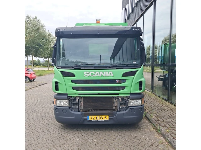 Vrachtwagen - vuilniswagen met zijlader scania, p280, bouwjaar 2013 - afbeelding 58 van  59