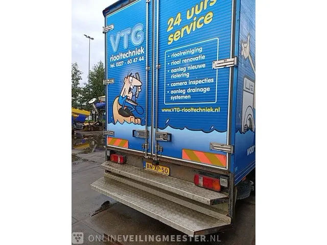 Vrachtwagen bakwagen doorspuit inrichting mercedes-benz, atego 815, bouwjaar 2003 - afbeelding 8 van  32