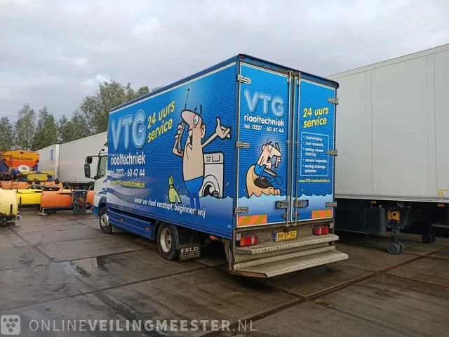 Vrachtwagen bakwagen doorspuit inrichting mercedes-benz, atego 815, bouwjaar 2003 - afbeelding 27 van  32