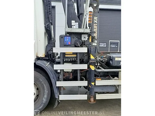 Vrachtwagen daf, cf 75.250 met haakarm hiab en hmf laadkraan, bouwjaar 2008 - afbeelding 30 van  72