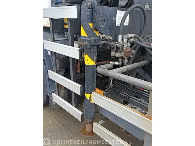 Vrachtwagen daf, cf 75.250 met haakarm hiab en hmf laadkraan, bouwjaar 2008 - afbeelding 33 van  72