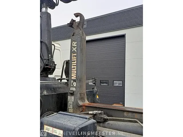 Vrachtwagen daf, cf 75.250 met haakarm hiab en hmf laadkraan, bouwjaar 2008 - afbeelding 35 van  72