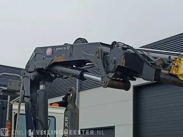 Vrachtwagen daf, cf 75.250 met haakarm hiab en hmf laadkraan, bouwjaar 2008 - afbeelding 37 van  72
