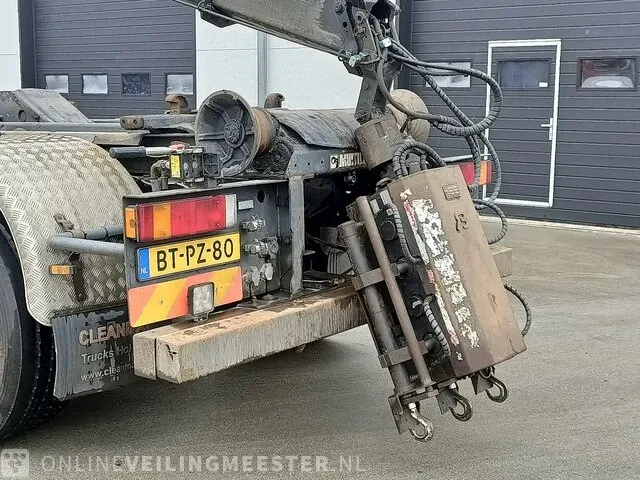 Vrachtwagen daf, cf 75.250 met haakarm hiab en hmf laadkraan, bouwjaar 2008 - afbeelding 41 van  72