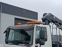 Vrachtwagen daf, cf 75.250 met haakarm hiab en hmf laadkraan, bouwjaar 2008 - afbeelding 48 van  72