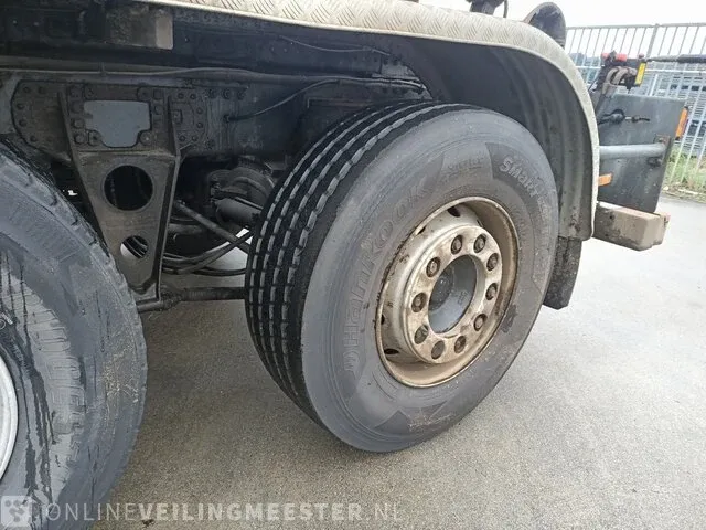 Vrachtwagen daf, cf 75.250 met haakarm hiab en hmf laadkraan, bouwjaar 2008 - afbeelding 54 van  72