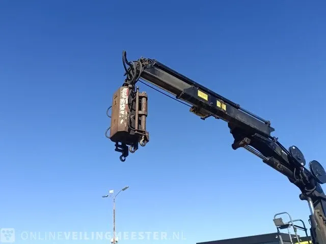 Vrachtwagen daf, cf 75.250 met haakarm hiab en hmf laadkraan, bouwjaar 2008 - afbeelding 65 van  72