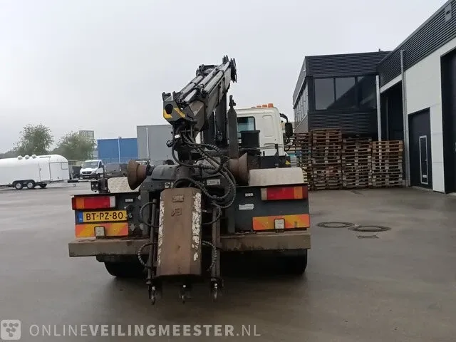 Vrachtwagen daf, cf 75.250 met haakarm hiab en hmf laadkraan, bouwjaar 2008 - afbeelding 72 van  72