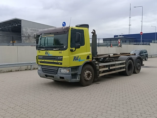 Vrachtwagen daf, fan cf 75 met haakarm vdl 21t, bouwjaar 2008 - afbeelding 31 van  40
