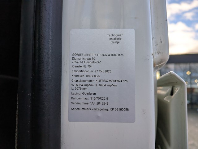 Vrachtwagen, daf, ft xf105, 2012 - afbeelding 41 van  46