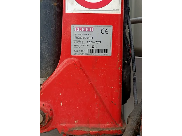 Vrachtwagen fuso, canter met laadkraan fassi micro 20, bouwjaar 2014 - afbeelding 15 van  48