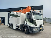 Vrachtwagen hoogwerker iveco / custers, ml140e18, bouwjaar 2008