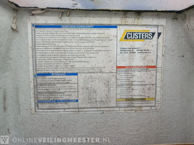 Vrachtwagen hoogwerker iveco / custers, ml140e18, bouwjaar 2008 - afbeelding 26 van  32
