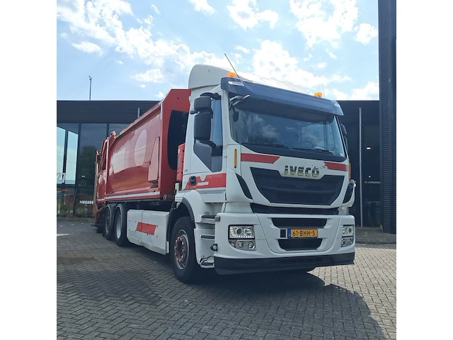 Vrachtwagen met afvalinzamelingssysteem iveco, ad260sy/ps cng, bouwjaar 2016 - afbeelding 1 van  45