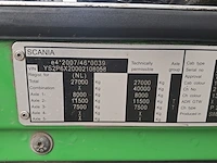 Vrachtwagen met afvalinzamelingssysteem scania, p280, bouwjaar 2015 - afbeelding 47 van  52