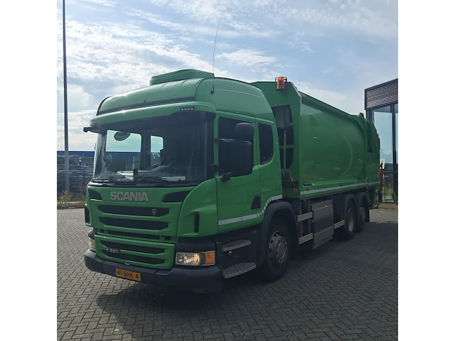 Vrachtwagen met afvalinzamelingssysteem scania, p280, bouwjaar 2016 - afbeelding 23 van  52