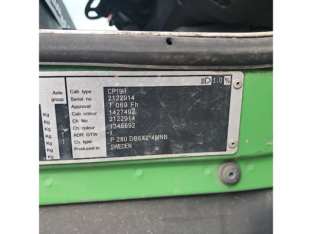Vrachtwagen met afvalinzamelingssysteem scania, p280, bouwjaar 2016 - afbeelding 48 van  52