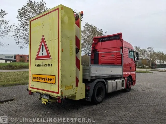 Vrachtwagen met botsabsorber man, tga 18.350 4x2 bls, n.v.t., bouwjaar 06-10-2006 - afbeelding 34 van  38