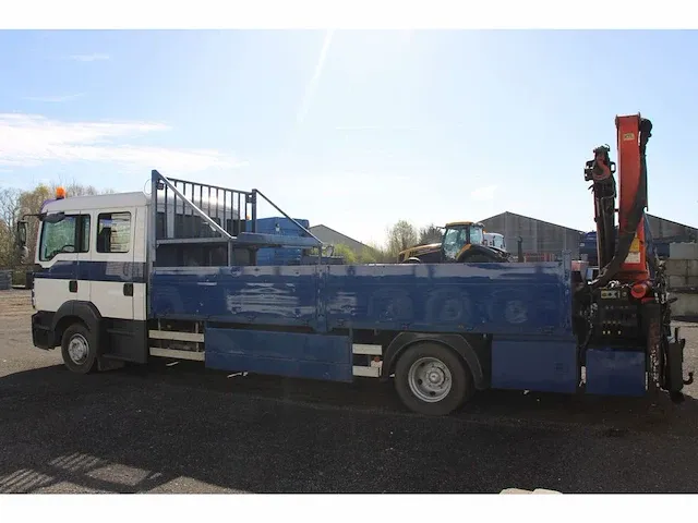 Vrachtwagen met kraancombinatie man tgl 12.210 bl doka - bj2009 - afbeelding 23 van  50
