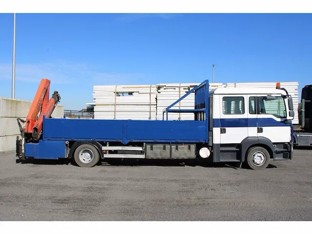Vrachtwagen met kraancombinatie man tgl 12.210 bl doka - bj2009 - afbeelding 48 van  50