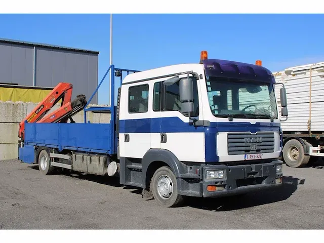 Vrachtwagen met kraancombinatie man tgl 12.210 bl doka - bj2009 - afbeelding 49 van  50