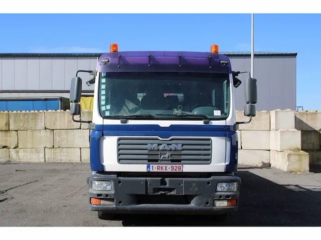 Vrachtwagen met kraancombinatie man tgl 12.210 bl doka - bj2009 - afbeelding 50 van  50