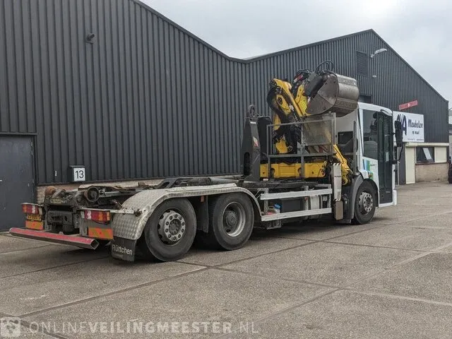 Vrachtwagen met schrootkraan en haakarmsysteem mercedes-benz, econic 2629, bouwjaar 2013 | 160294 km - afbeelding 2 van  68
