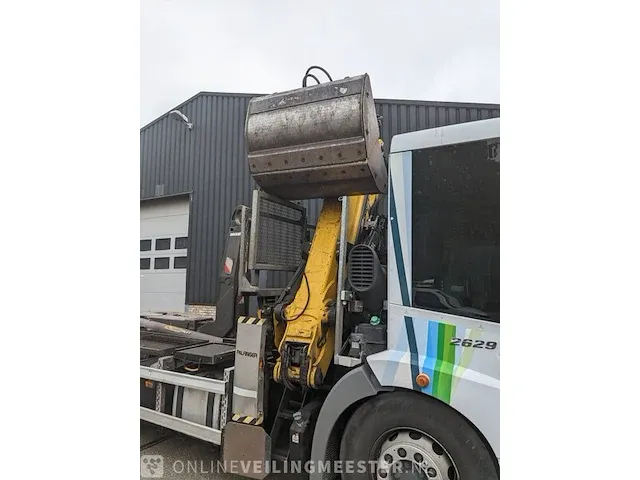 Vrachtwagen met schrootkraan en haakarmsysteem mercedes-benz, econic 2629, bouwjaar 2013 | 160294 km - afbeelding 4 van  68