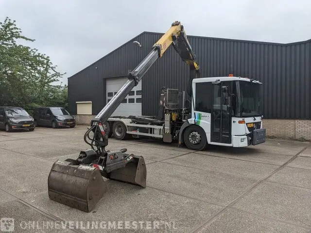 Vrachtwagen met schrootkraan en haakarmsysteem mercedes-benz, econic 2629, bouwjaar 2013 | 160294 km - afbeelding 1 van  68